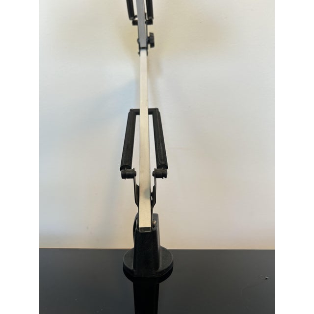 White Vintage Table Lamp from Elektrofém, Hungary, 1980s For Sale - Image 8 of 13