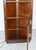 Wood 1970s Campaign Lighted Corner Cabinet For Sale - Image 7 of 12