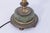 Vintage Marble & Brass 3 Light Table Bouillotte Lamp For Sale In Philadelphia - Image 6 of 16