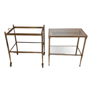 Tables from Maison Lancel, 1970, Set of 2 For Sale