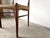Textile GS60 Chair in Exotic Wood and Straw attributed to Arne Wahl Iversen, 1960s For Sale - Image 7 of 16