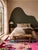 Contemporary Moroccan Rug | Handwoven Berber Wool Rug with Pink Field and Abstract Jewel-Toned Motifs This whimsical...