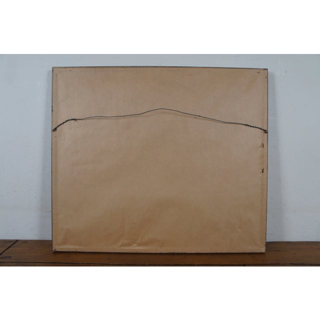 The Whaler Charles W. Morgan Nautical Maritime Lithograph Print Fowler 26" For Sale - Image 11 of 11