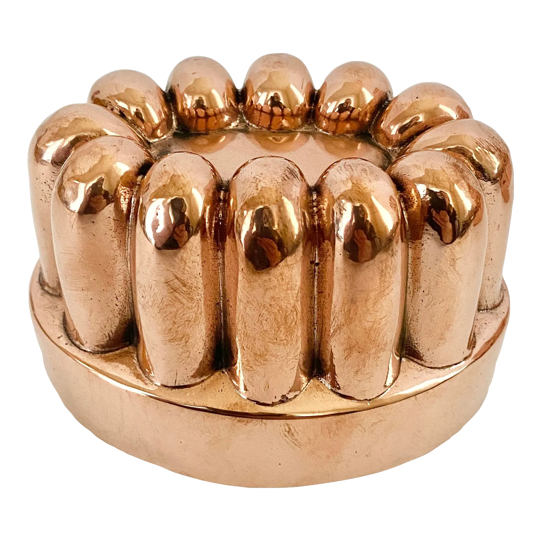Late 19th Century Antique English Copper Jelly/Aspic Mold - Benham
