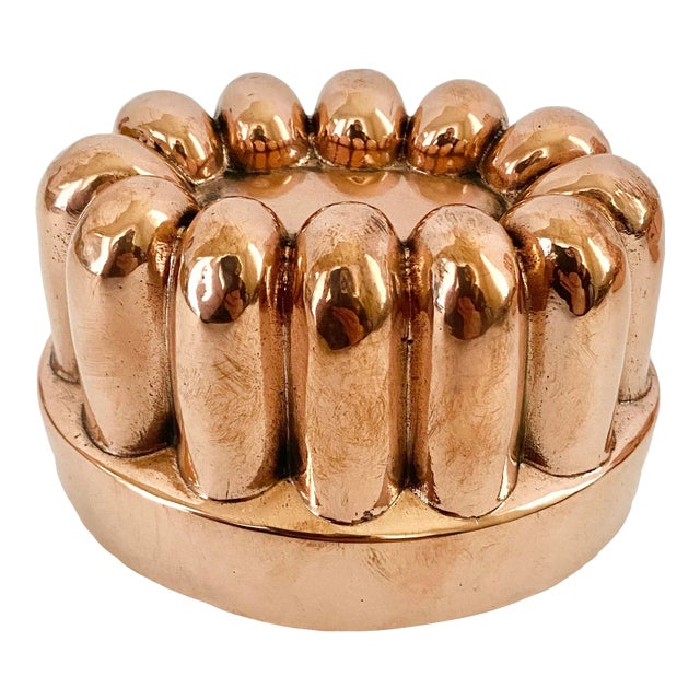 Late 19th Century Antique English Copper Jelly/Aspic Mold - Benham & Froud C1870 For Sale