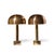 Robert Sonneman for Laurel Mid Century Brass Dome Table Lamp - Pair Each lamp measures: 17 wide x 17 deep x 29.5 inches...
