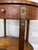 Wood Maitland Smith Mahogany Leather Top Occasional Table Side Table For Sale - Image 7 of 12