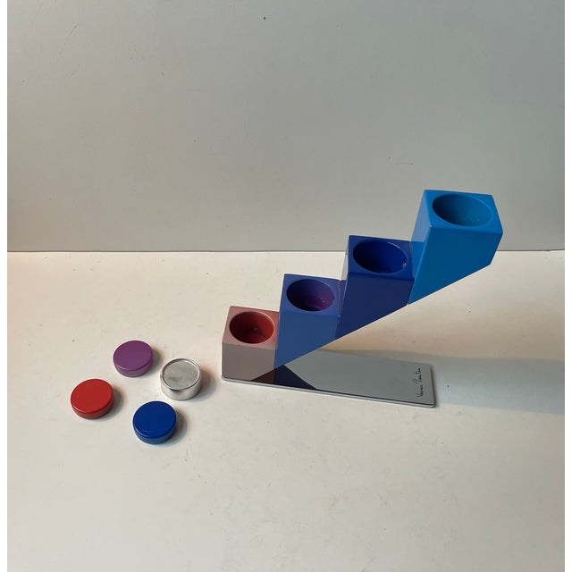 Vintage Pop Art Candleholder by Verner Panton, 1980s For Sale - Image 8 of 10