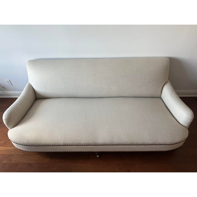 English George Smith Jules 7ft Sofa For Sale - Image 3 of 12