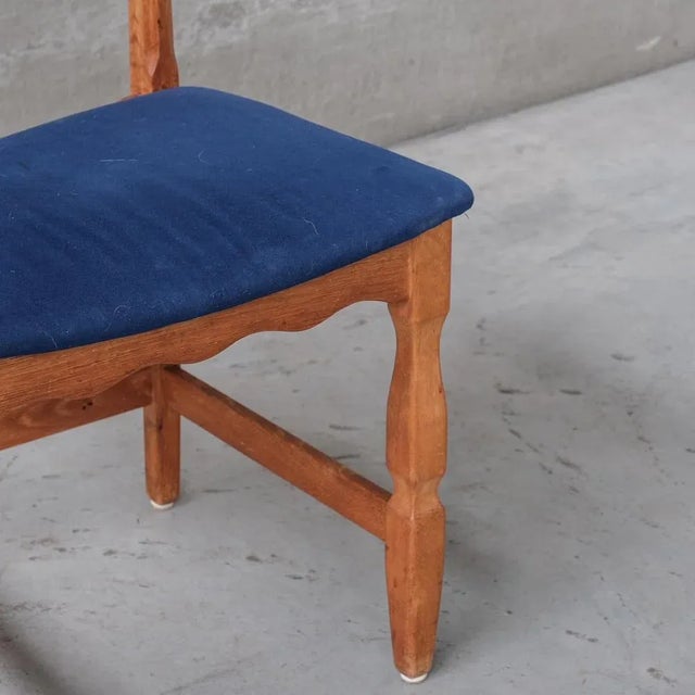 Brown Mid-Century Dining Chairs by Henning Kjaernulf, 1960s, Set of 6 For Sale - Image 8 of 9