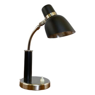 Modernist Desk Lamp attributed to Nordic Company from Nordiska Kompaniet, Sweden, 1930s For Sale