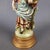 Antique Porcelain Statue of Woman with Brass Base Basket from Capodimonte, Early 1900s For Sale - Image 9 of 12
