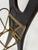 Cesare Lacca Italian Console Table in Walnut, Brass, Italy 1950s For Sale - Image 13 of 17