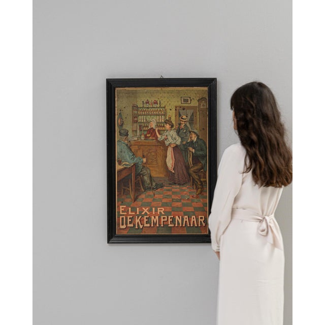 20th Century Belgian Painting For Sale - Image 9 of 18