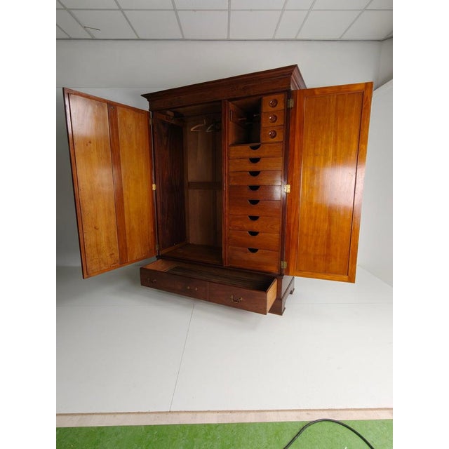 Mahogany Wardrobe by H. Pander & Zonen, Late 19th-Century For Sale - Image 16 of 18