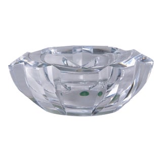 Vintage Signed Glass Kosta Boda Bowl For Sale