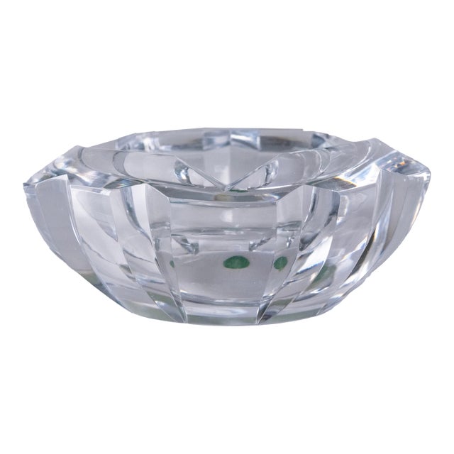 Vintage Signed Glass Kosta Boda Bowl For Sale