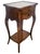 Mid 20th Century Pair Vintage Louis XV French Style Walnut Two Drawer Side Table Nightands For Sale - Image 5 of 11