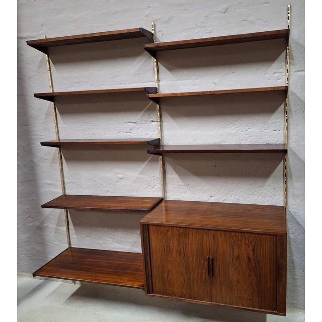 Rosewood Modular Shelf System by Kai Kristiansen for FM Møbler, Denmark, 1960s For Sale - Image 10 of 13