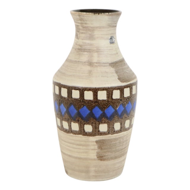 Vintage Bay Vase in Ceramic from Bay Keramik, West Germany, 1960s For Sale