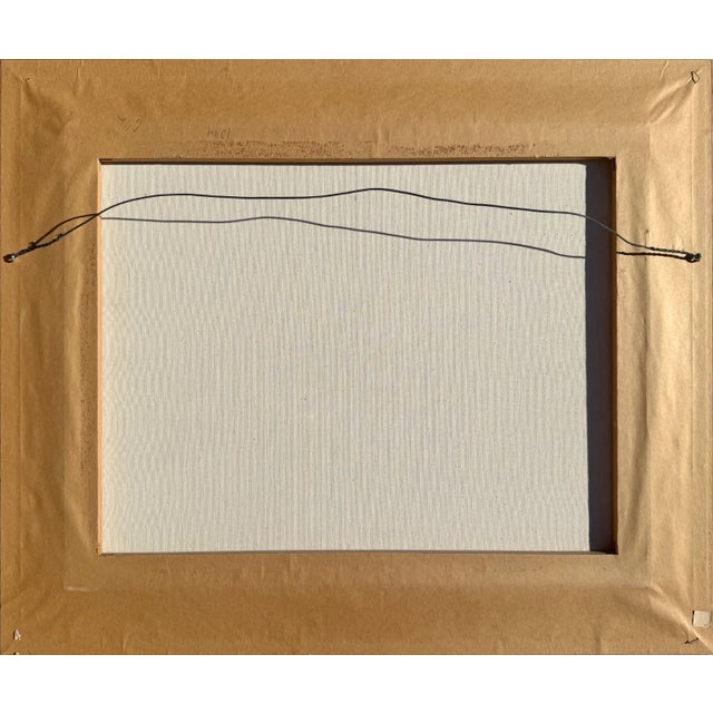 Mid 20th Century New York City Folk Art Winter Street Scene, City Hall Park Ice Skaters – Framed For Sale - Image 4 of 4