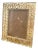 Vintage Lucite & Bamboo Slice Picture Frame for 5"x7" Picture – Crespi Organic Modern / Coastal Style For Sale