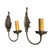 Antique Bronzed Finished Single Wall Sconces For Sale - Image 4 of 10