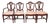 Vintage Drexel Hepplewhite Style Carved Shield Back Dining Chairs - Set of 4 For Sale