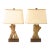 Pair of Vintage Yasha Heifetz Sculptural Wooden Female & Male Torso Table Lamps For Sale