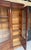 French Late 19th Century Mahogany Three-Door Glass Bookcase With Original Glass & Keys For Sale - Image 12 of 16