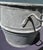 1930s Vintage Belgian Galvanized Dolly Tub With Handles Planter For Sale - Image 5 of 10