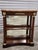 Antique Empire Style Console Table With Marble Top For Sale - Image 4 of 12