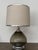 1980s Vintage Italian Smoked Glass and Chrome Table Lamp, 1980s For Sale - Image 5 of 18