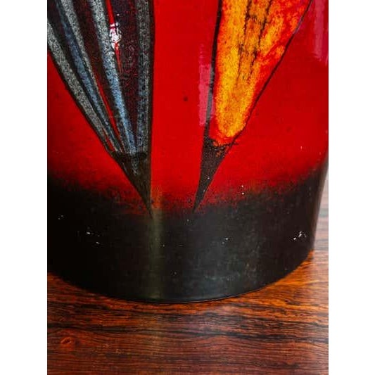 Mid-Century Modern Mid-Century Modern West German Ceramic Umbrella Stand by Scheurich For Sale - Image 3 of 10