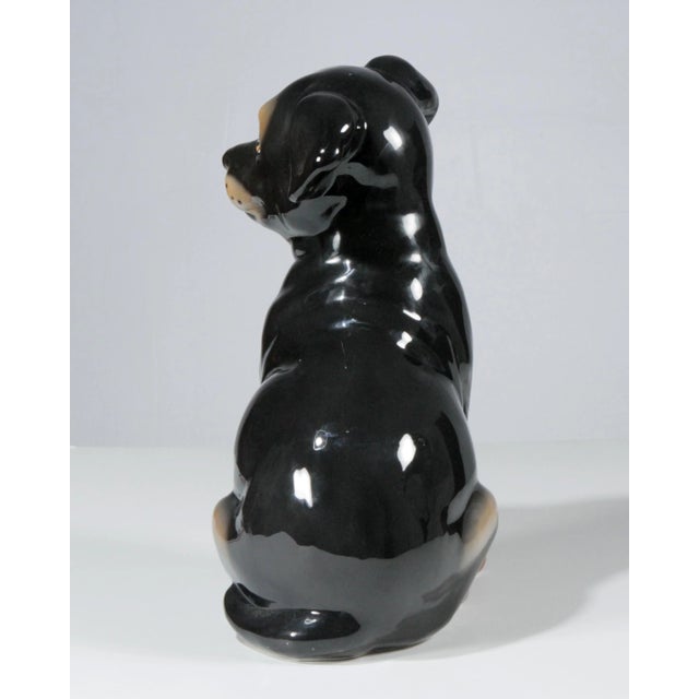 Mid Century Italian Ceramic Puppy Dog Figurine For Sale - Image 4 of 9