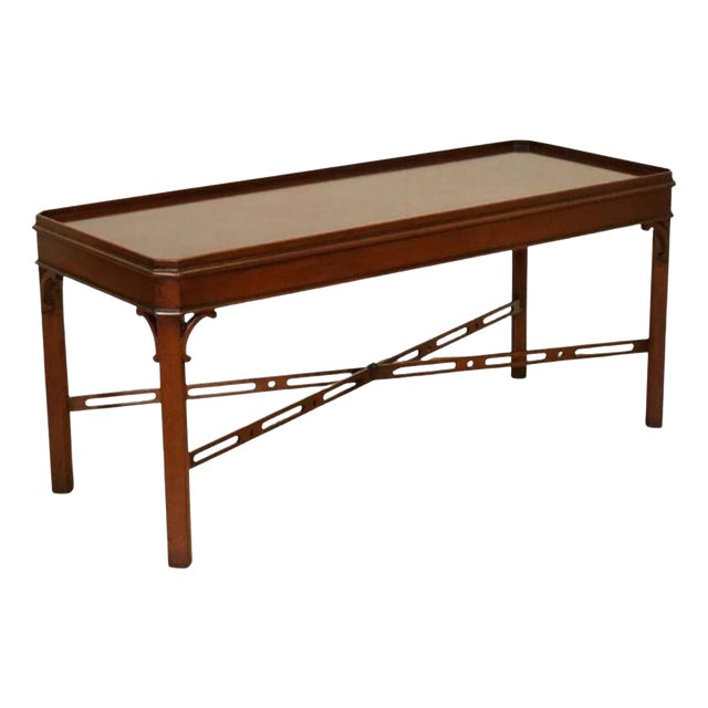 Chippendale Style Coffee Table, Early 20th Century For Sale