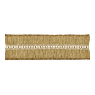 Sample - Schumacher Camden Braid in Champagne For Sale