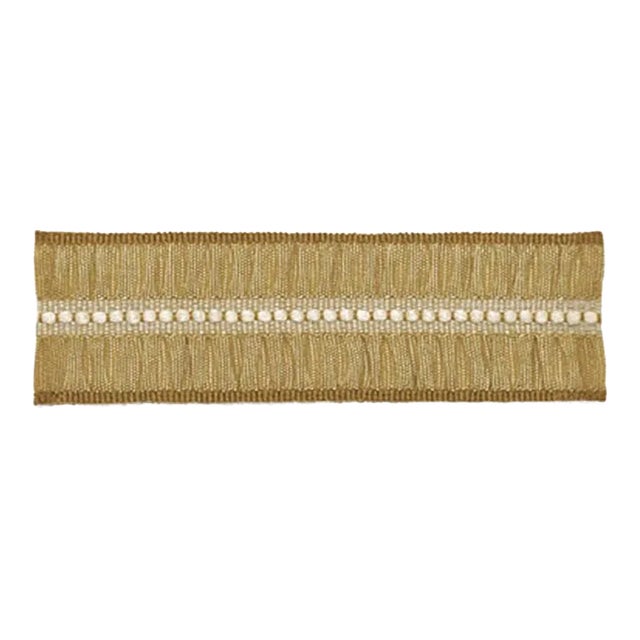 Sample - Schumacher Camden Braid in Champagne For Sale