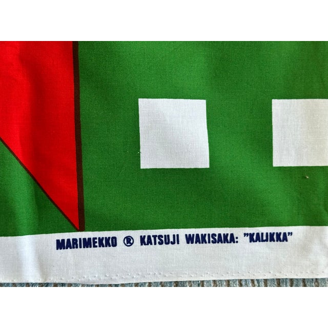 Vintage Marimekko Fabric Textile Panel For Sale - Image 9 of 12