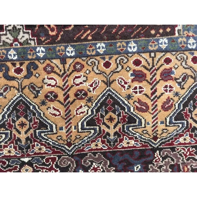 Blue Vintage Turkish Panderma Prayer Rug, 1930s For Sale - Image 8 of 13