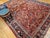 Antique Persian Mahal Sultanabad Rug, Hand-Knotted Wool, Geometric Pattern, 9x13, Red & Navy For Sale - Image 10 of 18