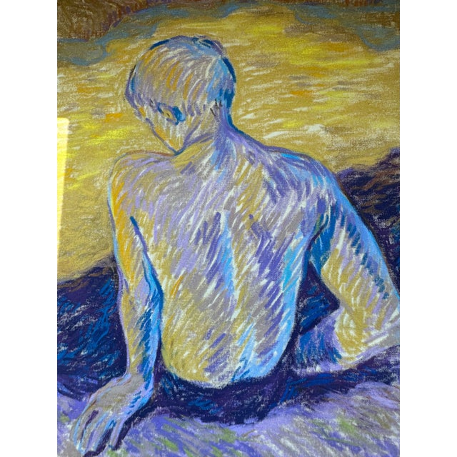 Contemporary Post-Impressionist Maliar Artist’s Print, Sold Out Ed of 30, Framed For Sale In Houston - Image 6 of 6