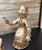 A rare, large-scale vintage 1950s Florentine Borghese-style 3-piece musical ensemble, crafted in heavy solid molded...