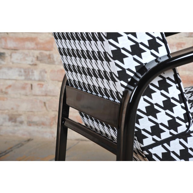 Czech Art Deco Beech Armchair by Koželka and Kropáček, 1930s For Sale - Image 3 of 14
