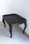 Mid 20th Century Ebonized Chinoiserie Coffee Table With Hand Painted Tole Top For Sale - Image 5 of 9