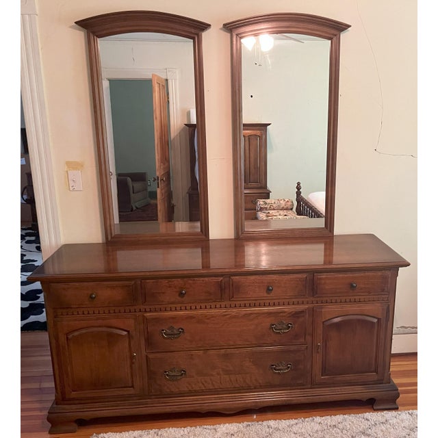 ETHAN ALLEN / イーセンアーレン｜5段チェスト｜US Vintage Dresser ~ Tall Chest of Drawers ~ Five Drawer Chest