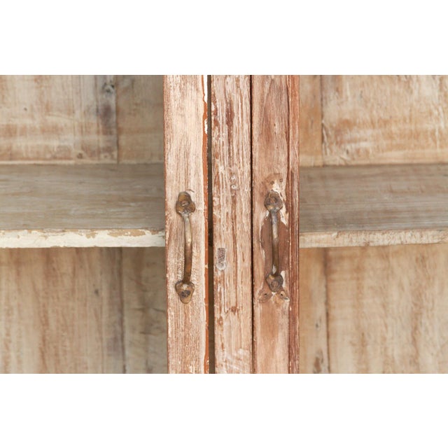 Long 20th Century Teak Sideboard With Glass Sliding Door For Sale - Image 4 of 8