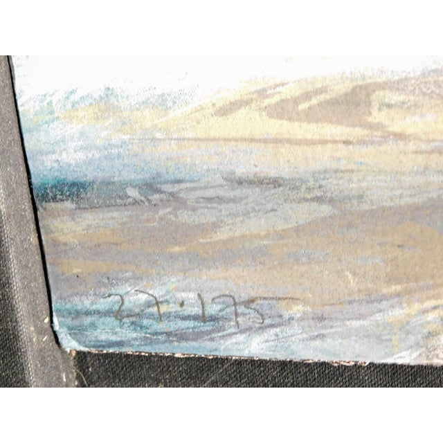 Impressionist Larry Fodor "Mask" Hand Signed & Numbered Lithograph on Paper For Sale - Image 3 of 7