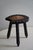 Swedish Tripod Stool in Pine & Cowhide, 1950s For Sale - Image 11 of 12
