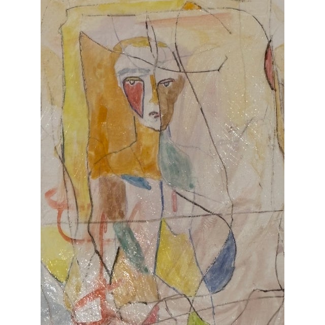 2019 Original Craig Greene Abstract Harlequin Painting, Framed For Sale - Image 4 of 10